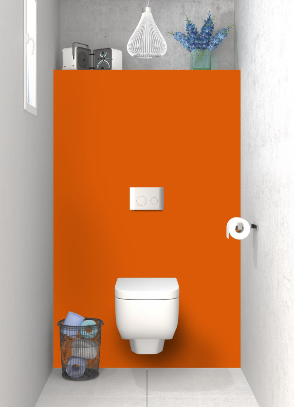 Panneau WC Rouille